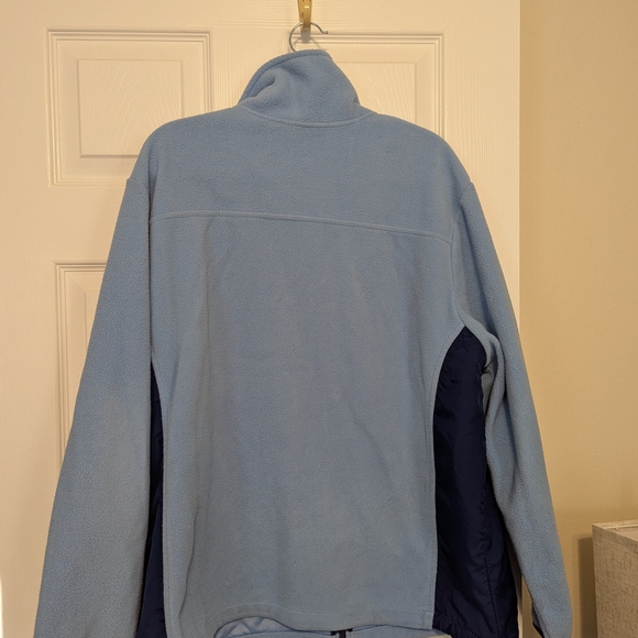 Athletic Works Light Blue Fleece Jacket - Picture 3 of 3